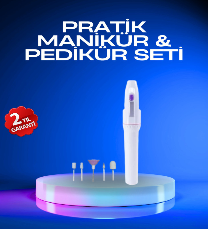Taşınabilir Profesyonel Elektrikli Tırnak Matkap Seti – Sessiz, Güçlü ve Dayanıklı - Lisinya