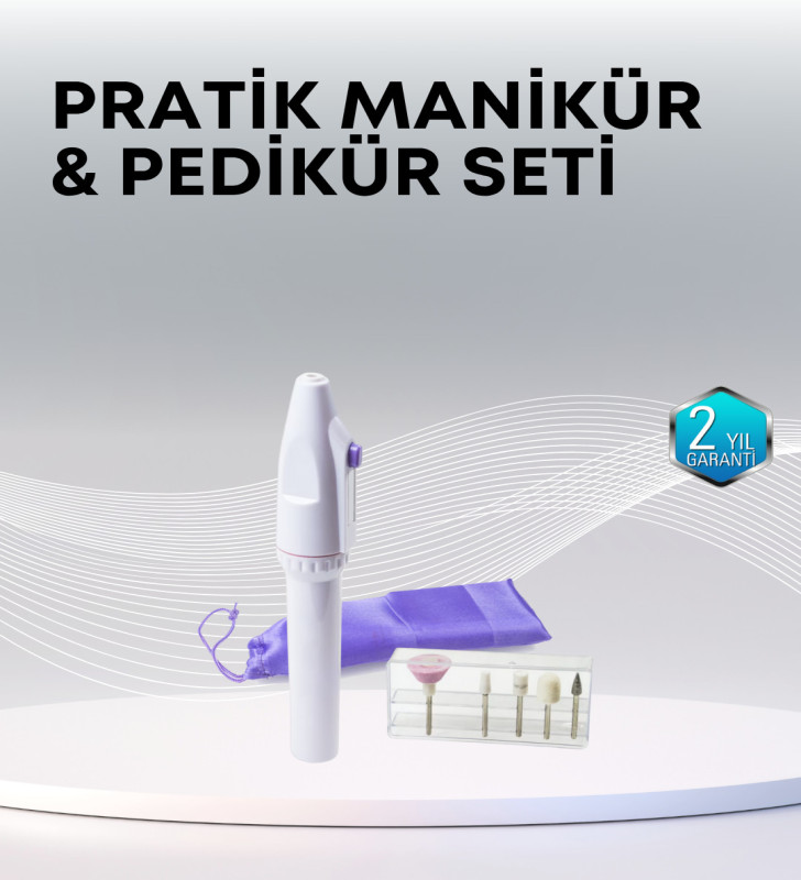 Profesyonel Tırnak Matkap Seti – Ayarlanabilir Hız, Düşük Gürültü ve Kompakt Tasarım - Lisinya