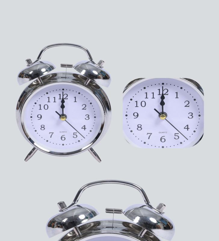 Dekoratif Gümüş Saat - Lisinya