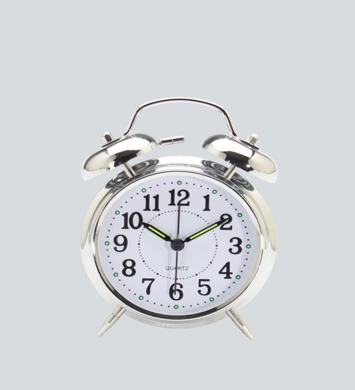 Dekoratif Gümüş Saat - Lisinya