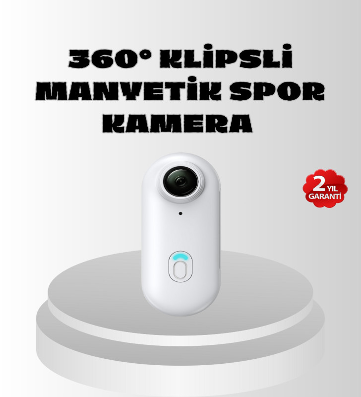 1080P Full HD Spor Kamerası 360° Klips ve WiFi Özellikli - Lisinya