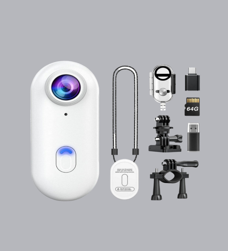 1080P Suya Dayanıklı Aksiyon Spor Kamerası 120° Geniş Açı ve WiFi Destekli - Lisinya