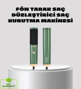 Güçlü İyonik Saç Kurutma Makinesi 3 Kademeli Isı ve 360° Dönebilen Kablo - Lisinya