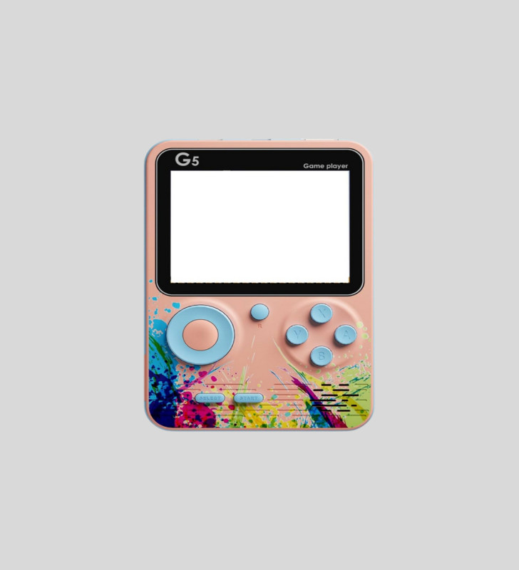 Mini Retro Oyun Konsolu 500 Oyunlu 3.0 İnç Ekran ve Şarjlı Batarya - Lisinya