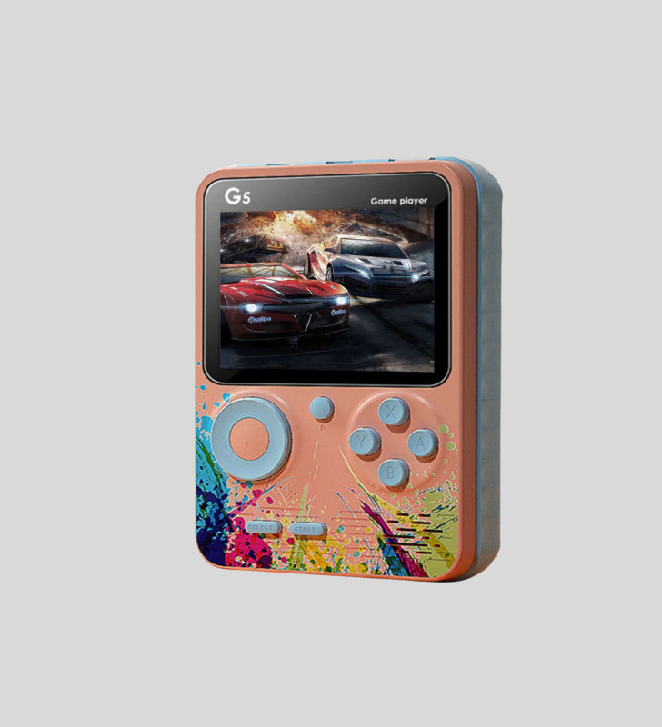 Retro Taşınabilir Oyun Konsolu 500 Klasik Oyunlu, 3.0 İnç Renkli Ekran - Lisinya