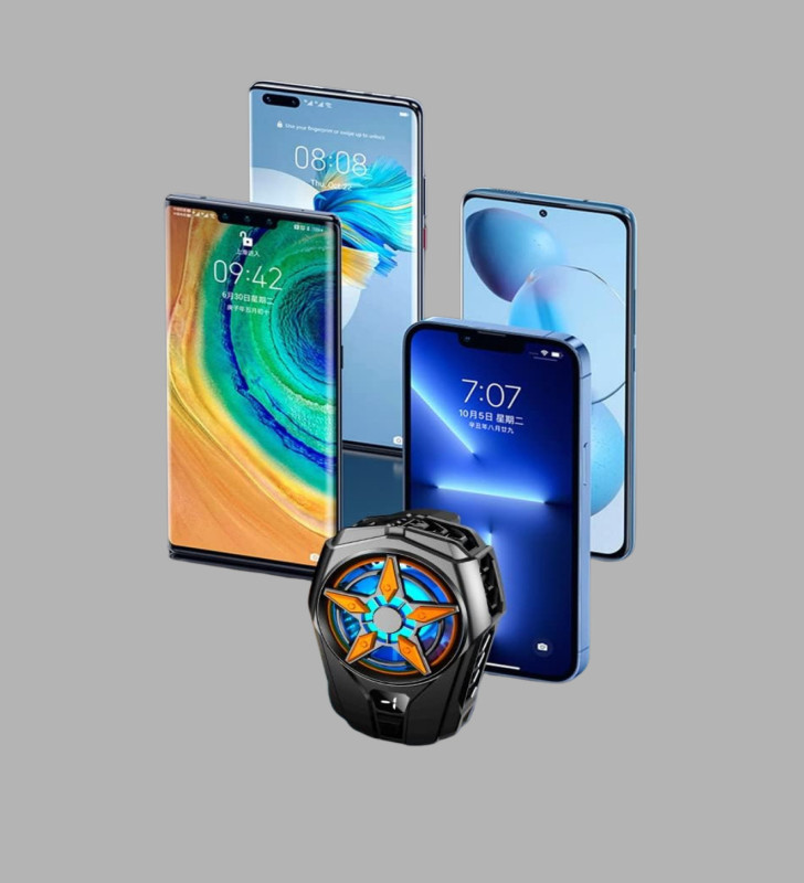 Telefon Soğutucu Radyatör Type-C Bağlantılı 2 Kademeli Dijital Kontrollü - Lisinya