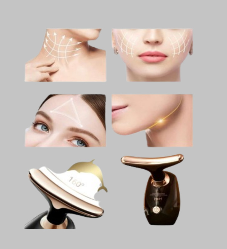 Yüz ve Boyun İçin Cilt Sıkılaştırma ve Kolajen Artırıcı Bakım Cihazı - Lisinya