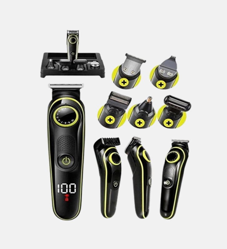 5’i 1 Arada Erkek Bakım Seti Şarjlı Suya Dayanıklı Çok Fonksiyonlu - Lisinya