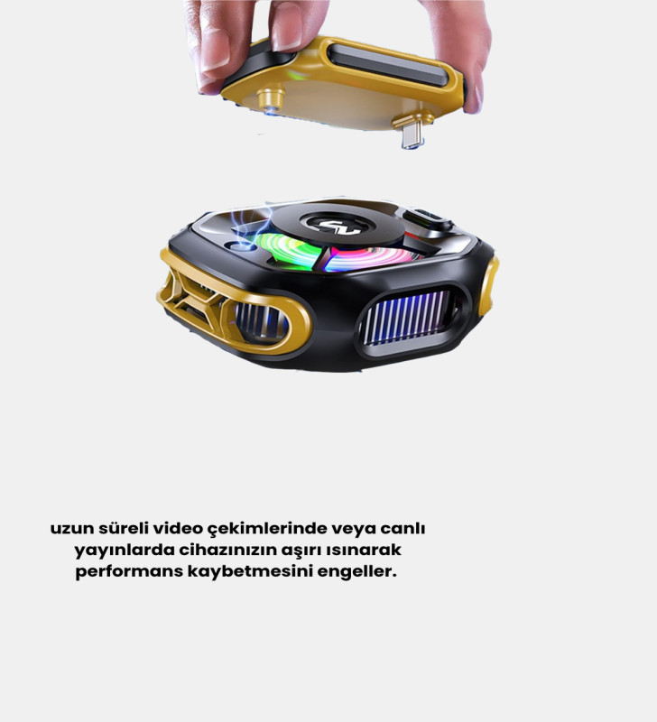 TEC Teknolojili Telefon Soğutucu Yüksek Verimli ve Oyun Odaklı - Lisinya