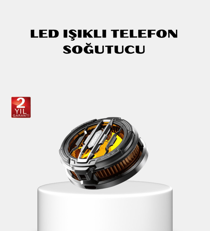 Mobil Oyun Telefon Soğutucusu Yarı İletken Hızlı Soğutmalı ve Sessiz Fanlı - Lisinya