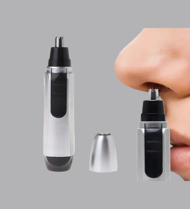 Kişisel Burun ve Kulak Tıraş Makinesi 3D Kavisli Bıçak ve Kompakt Tasarım - Lisinya