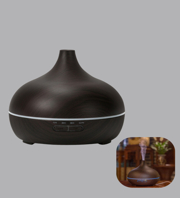 550 ml Büyük Su Hazneli Ultrasonik Nemlendirici ve Aromaterapi Difüzörü - Lisinya