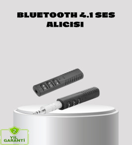 Kablosuz Bluetooth Ses Adaptörü 4.1 Teknolojili ve 10m Menzilli - Lisinya