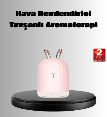 Aromaterapi Uyumlu Hava Nemlendirici – Ultrasonik Sessiz Difüzör - Lisinya