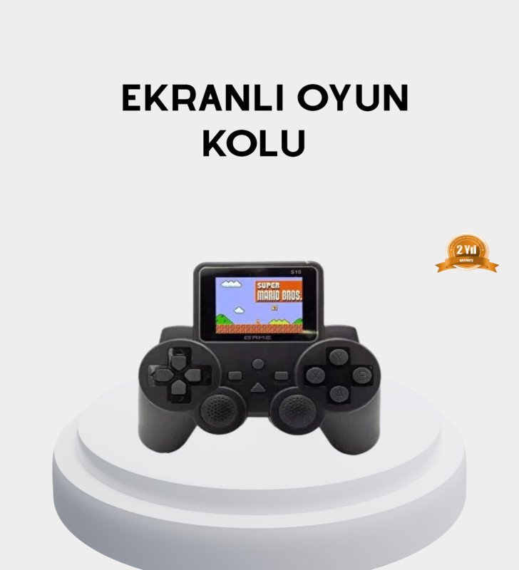 Atari S10 Retro Oyun Konsolu – 520 Nostaljik Oyun, TV Bağlantılı, Şarjlı ve Taşınabilir - Lisinya