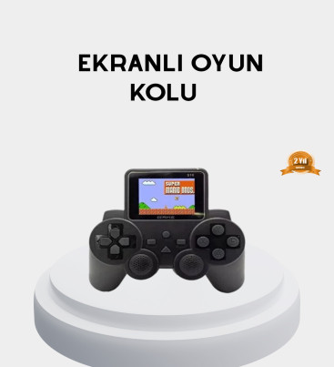 Atari S10 Retro Oyun Konsolu – 520 Nostaljik Oyun, TV Bağlantılı, Şarjlı ve Taşınabilir - Lisinya