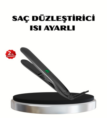 Titanyum Kaplamalı Saç Düzleştirici – Nem Koruma Sensörü - Lisinya
