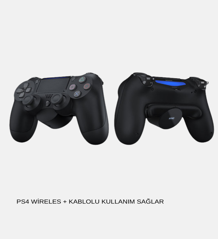 PS4 Kablosuz Oyun Kolu V2 – Bluetooth Bağlantılı, Titreşimli, PC ve Mobil Uyumlu - Lisinya