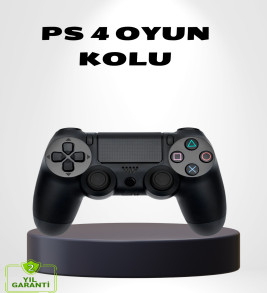 Titreşimli Kablosuz Oyun Kolu – PS4, PC, Mobil, Tablet ve Steam Uyumlu - Lisinya