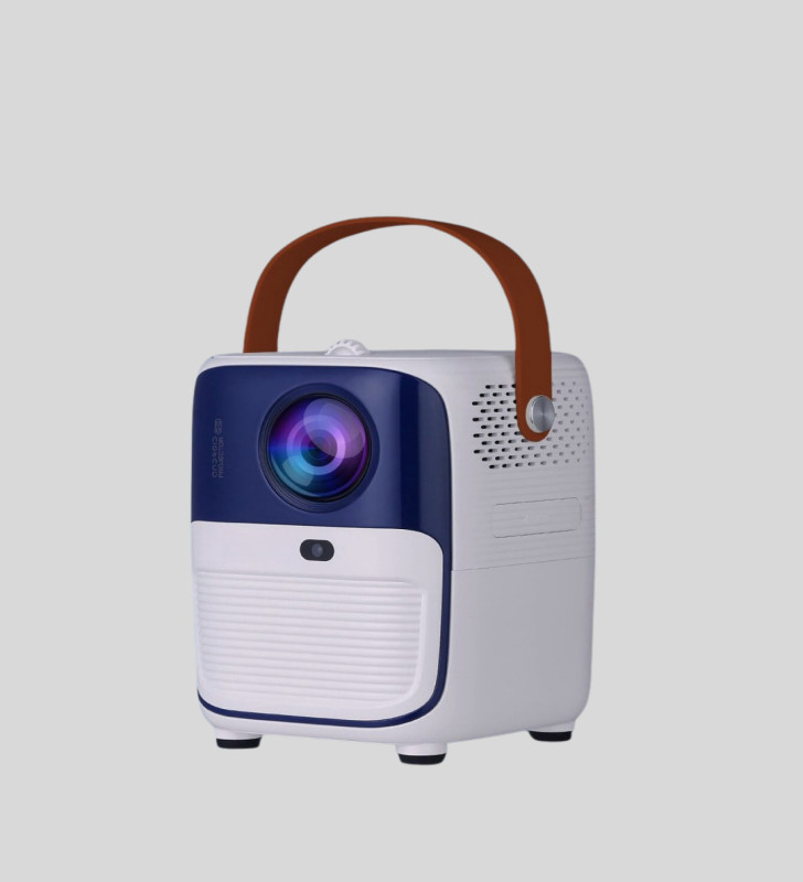 Mini Akıllı Projektör – 1080P Full HD, 64GB Depolama, 2GB RAM, Uzaktan Kumanda Destekli - Lisinya