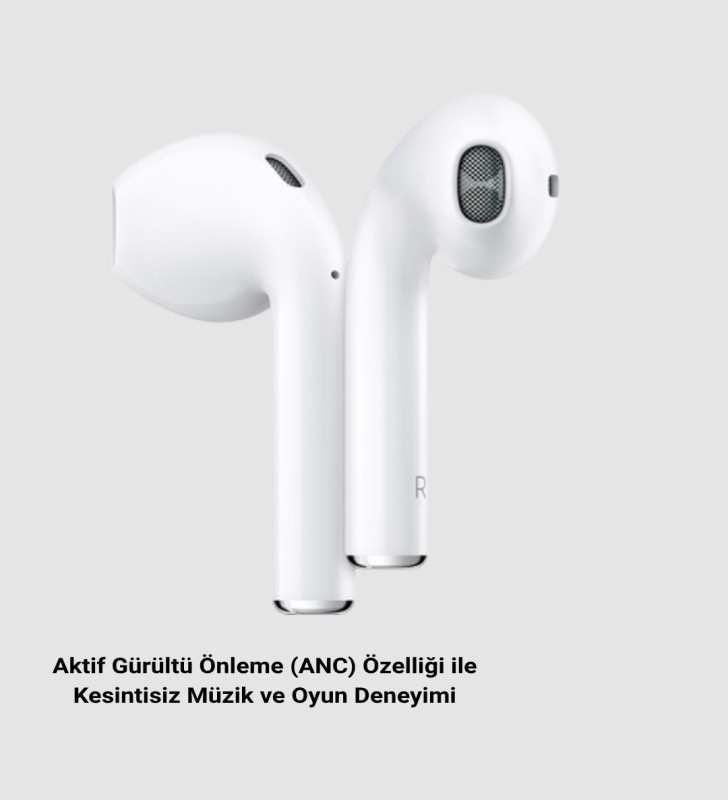 Bluetooth Kulak Üstü Kulaklık – ANC Teknolojili, Mikrofonlu, Konforlu Tasarım - Lisinya