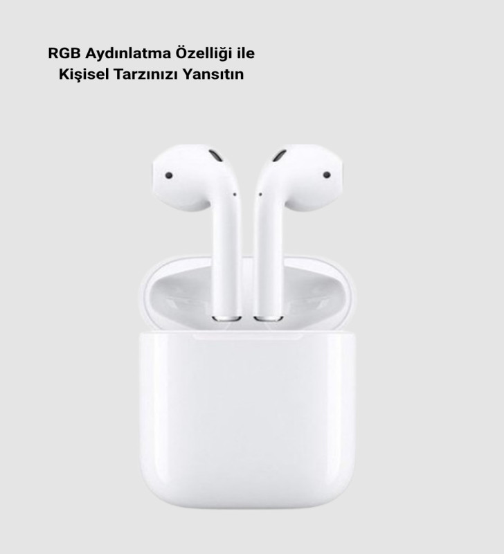 Aktif Gürültü Önlemeli RGB Işıklı Kablosuz Kulak Üstü Kulaklık - Lisinya