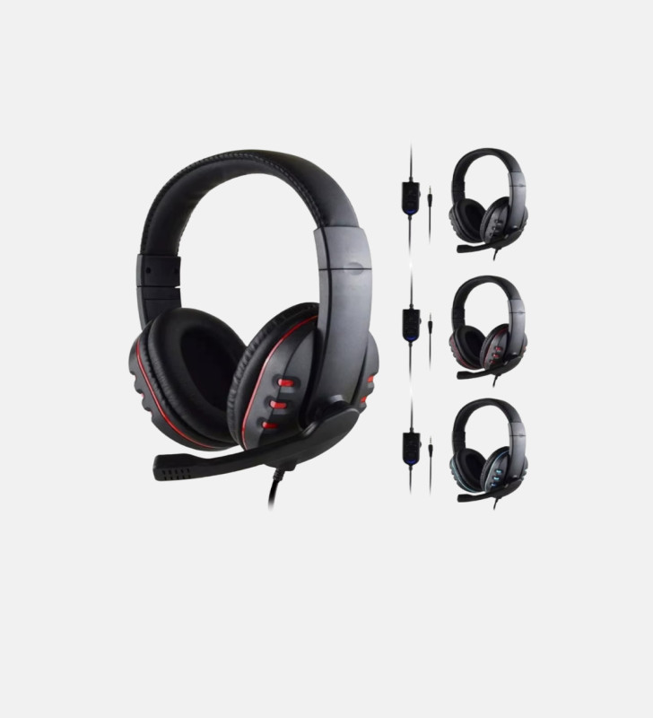 Profesyonel Gaming Kulaklık – Mikrofonlu, Yumuşak Pedli, Stereo Ses Kalitesi, Tere Dayanıklı - Lisinya