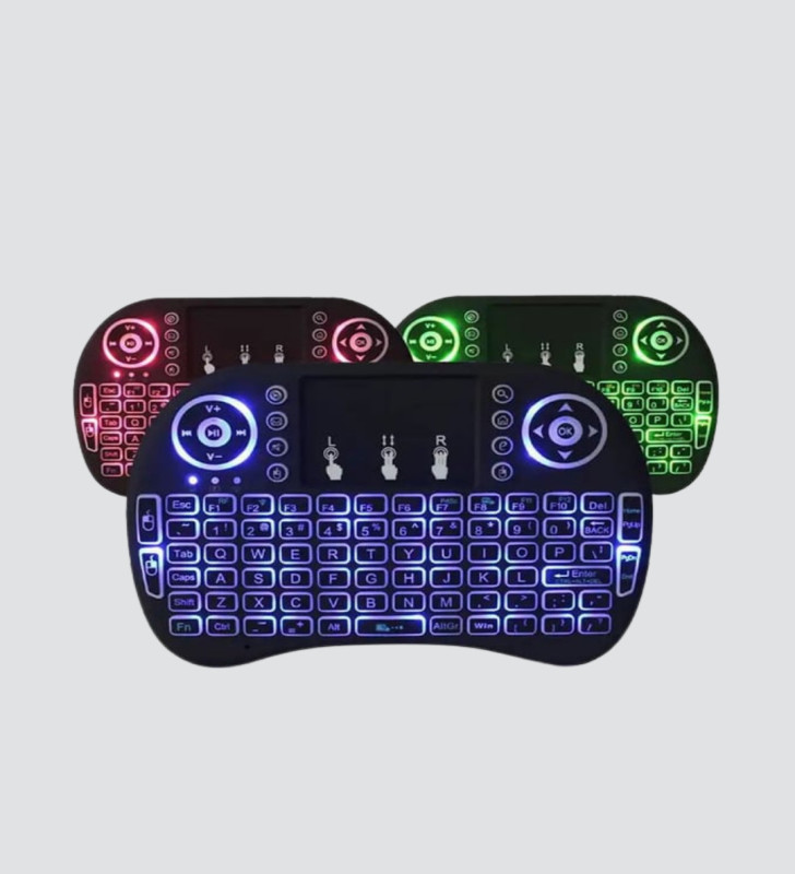 Işıklı Q Klavye – Entegre Touchpad, Ergonomik Tasarım ve Türkçe Karakter Desteği - Lisinya