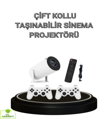 Bluetooth 5.0 ve Wi-Fi 6 Akıllı 4K Projeksiyon - Lisinya