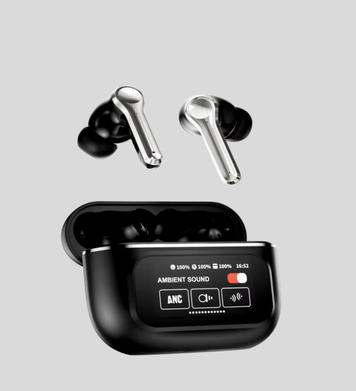 ANC Teknolojili Kablosuz Bluetooth Kulaklık – Dokunmatik, Dijital Göstergeli, Yüksek Ses Kalitesi - Lisinya