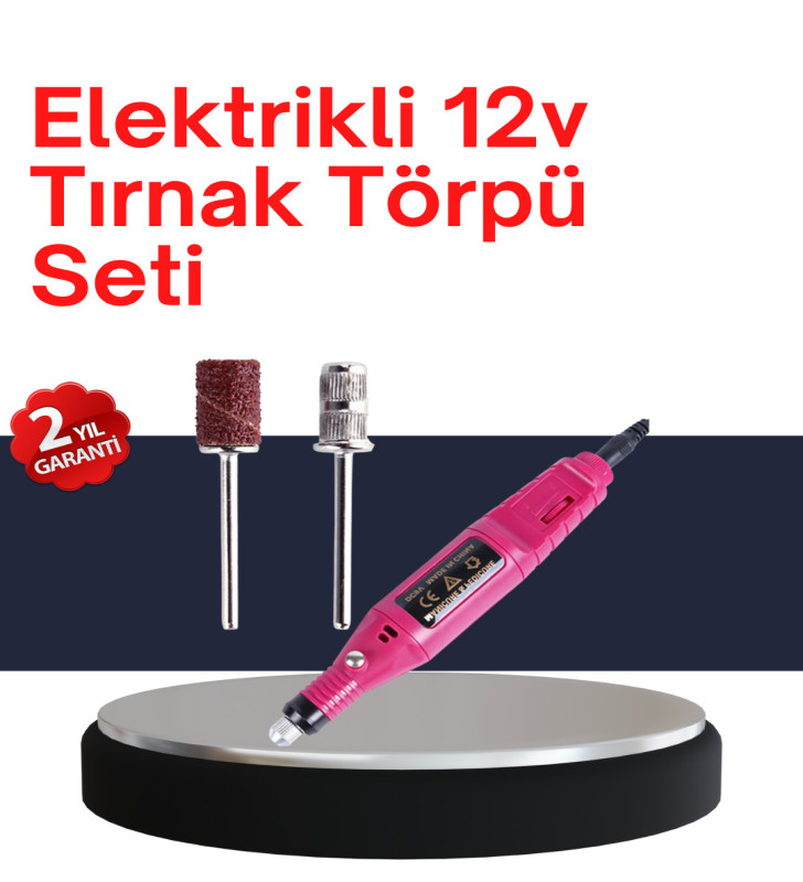 6 Uçlu Elektrikli Manikür Pedikür Seti - Lisinya