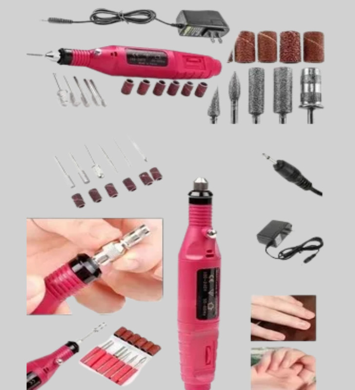 6 Uçlu Elektrikli Manikür Pedikür Seti - Lisinya