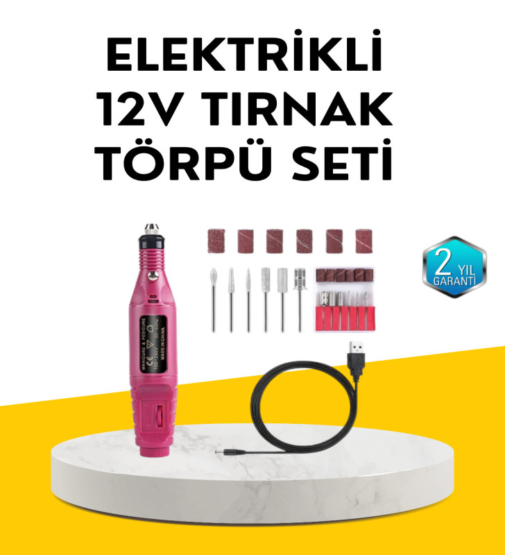 12v Çok Fonksiyonlu Tırnak Bakım Cihazı - Lisinya