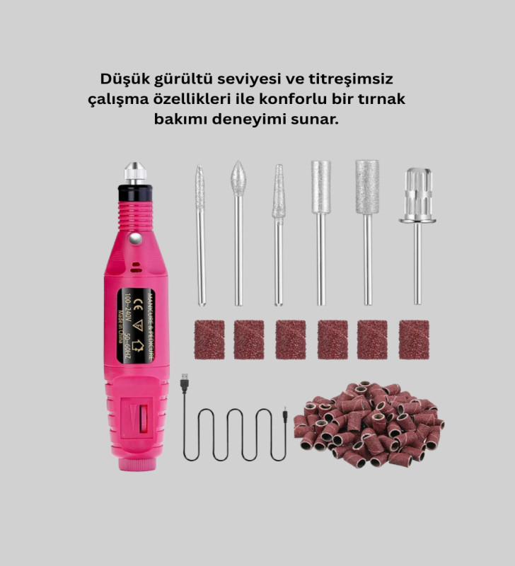 12v Çok Fonksiyonlu Tırnak Bakım Cihazı - Lisinya