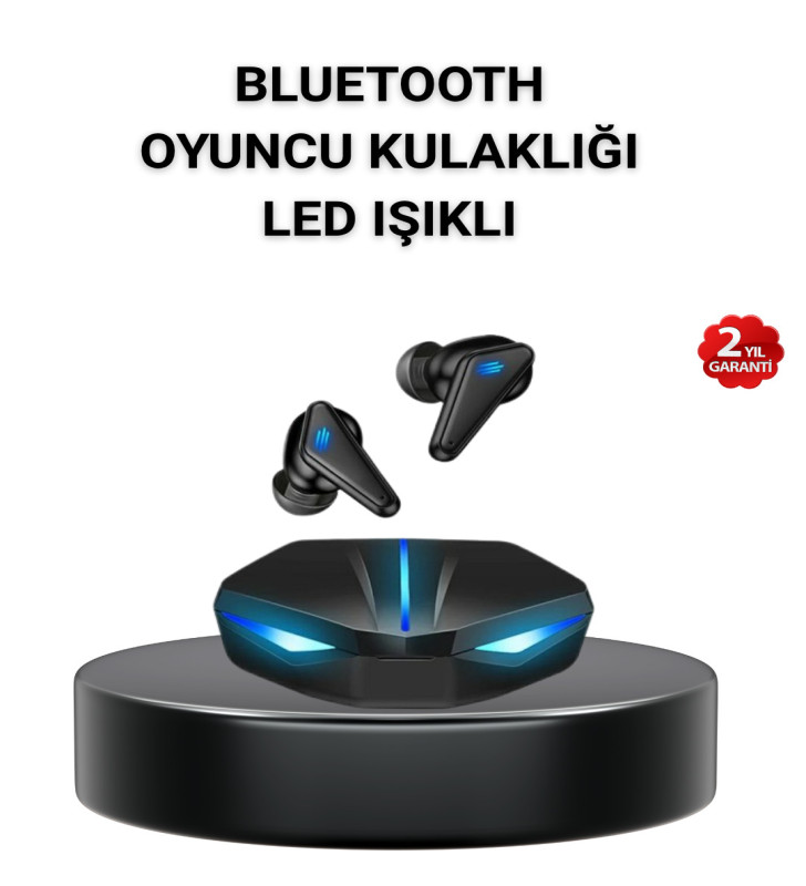 Bluetooth 5.0 Oyun ve Müzik Kulaklığı – 3D Ses Kalitesi - Lisinya