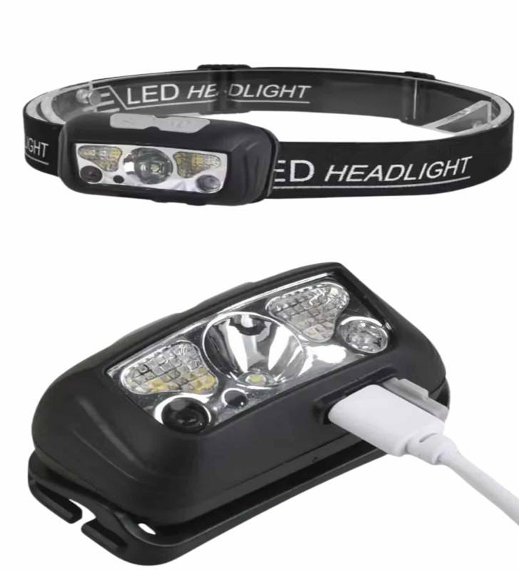 Ayarlanabilir Kafa Lambası Type-C Şarjlı Kompakt Kamp Lambası - Lisinya