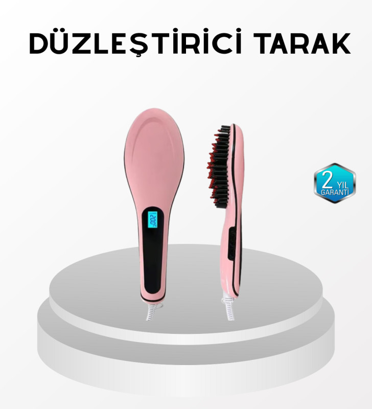 Profesyonel Saç Düzleştirici Tarak – 230°C Maksimum Isı, Hızlı Isınma ve Seramik Plaka - Lisinya