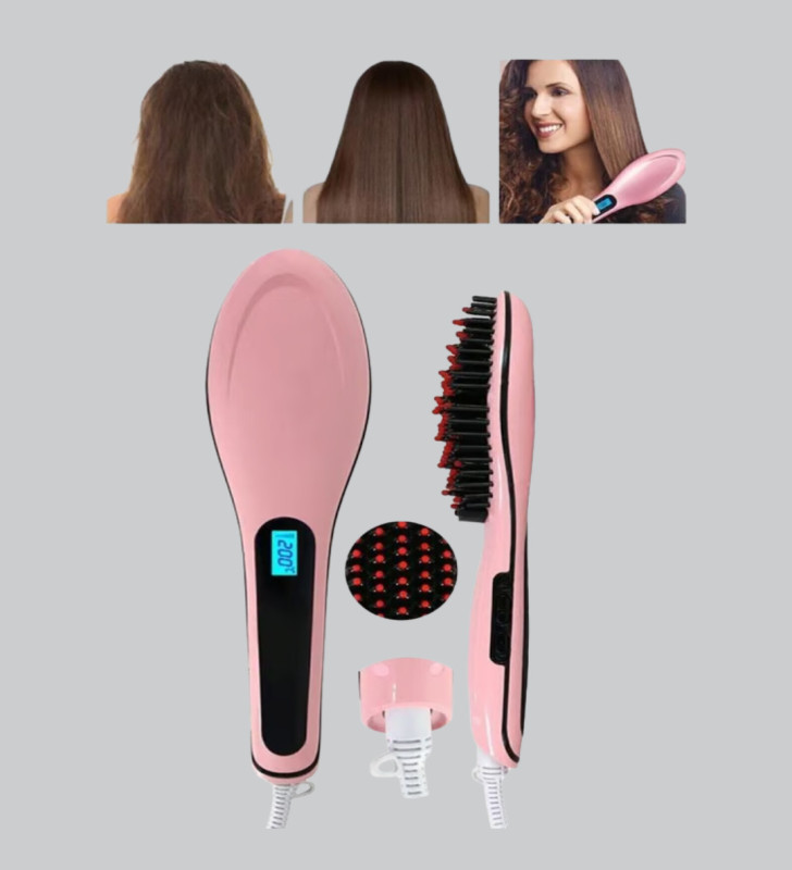 Profesyonel Saç Düzleştirici Tarak – 230°C Maksimum Isı, Hızlı Isınma ve Seramik Plaka - Lisinya