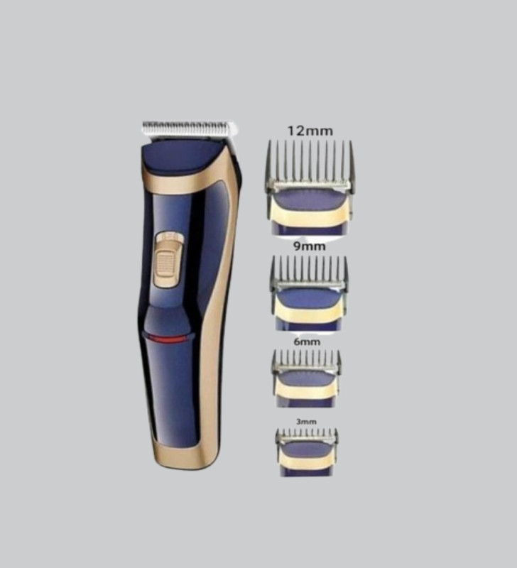 Profesyonel Şarjlı Saç ve Sakal Kesme Makinesi – Unisex, 12 mm Ayarlanabilir Başlık - Lisinya