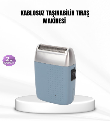 Taşınabilir Şarjlı Tıraş Makinesi – Kuru Kullanım, Özel Sakal Başlıkları - Lisinya