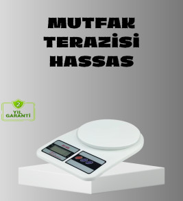 Taşınabilir Hassas Tartı – 5kg Kapasite, 1g Ölçüm, Gram ve Ons Desteği - Lisinya