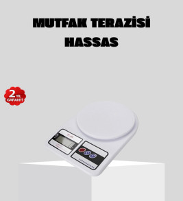 LCD Ekranlı Hassas Dijital Mutfak Terazisi – 5kg Kapasite, 1g Hassasiyet - Lisinya