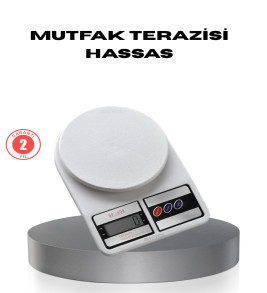 Hassas Dijital Mutfak Tartısı – 1g Doğruluk, LCD Ekran, Otomatik Kapanma - Lisinya