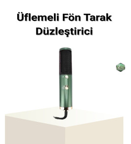 Seramik Plakalı Saç Düzleştirici – 200°C Ayarlanabilir Isı, İyon Teknolojisi - Lisinya
