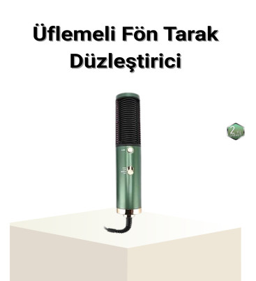 Seramik Plakalı Saç Düzleştirici – 200°C Ayarlanabilir Isı, İyon Teknolojisi - Lisinya