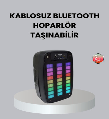Kablosuz Bluetooth Müzik Cihazı – 2 Saat Batarya Süresi, Şık ve Taşınabilir - Lisinya