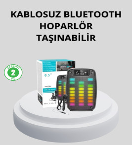 Bluetooth Bağlantılı Taşınabilir Müzik Cihazı – 2 Saat Kesintisiz Müzik - Lisinya