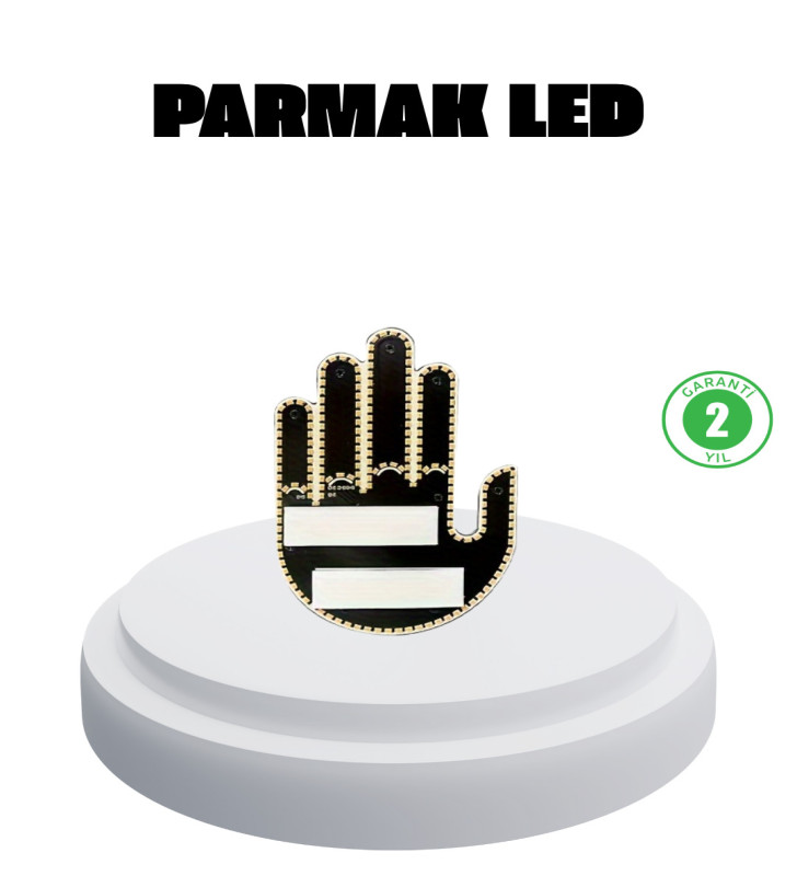 176 LED Amber Renkli El Hareketiyle Kontrol Edilen Motosiklet Dönüş Sinyali - Lisinya