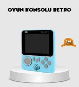 Taşınabilir Retro Oyun Konsolu – 3.5 İnç LCD, 666 Klasik Oyun, TV Destekli - Lisinya