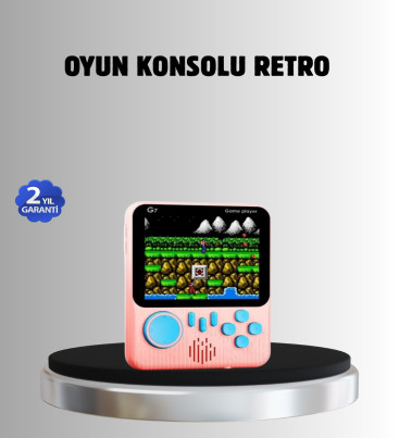 Retro Oyun Konsolu – 3.5 İnç Ekran, 666 Klasik Oyun, TV Bağlantılı - Lisinya